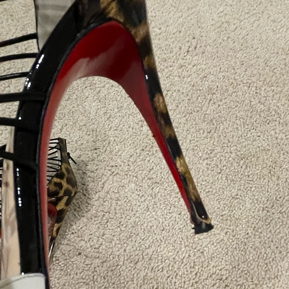 Christian Louboutin Confusa Heels Sz 37.5 - Picture 14 of 16